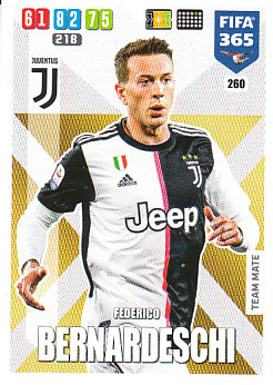 Federico Bernardeschi Juventus FC 2020 FIFA 365 #260